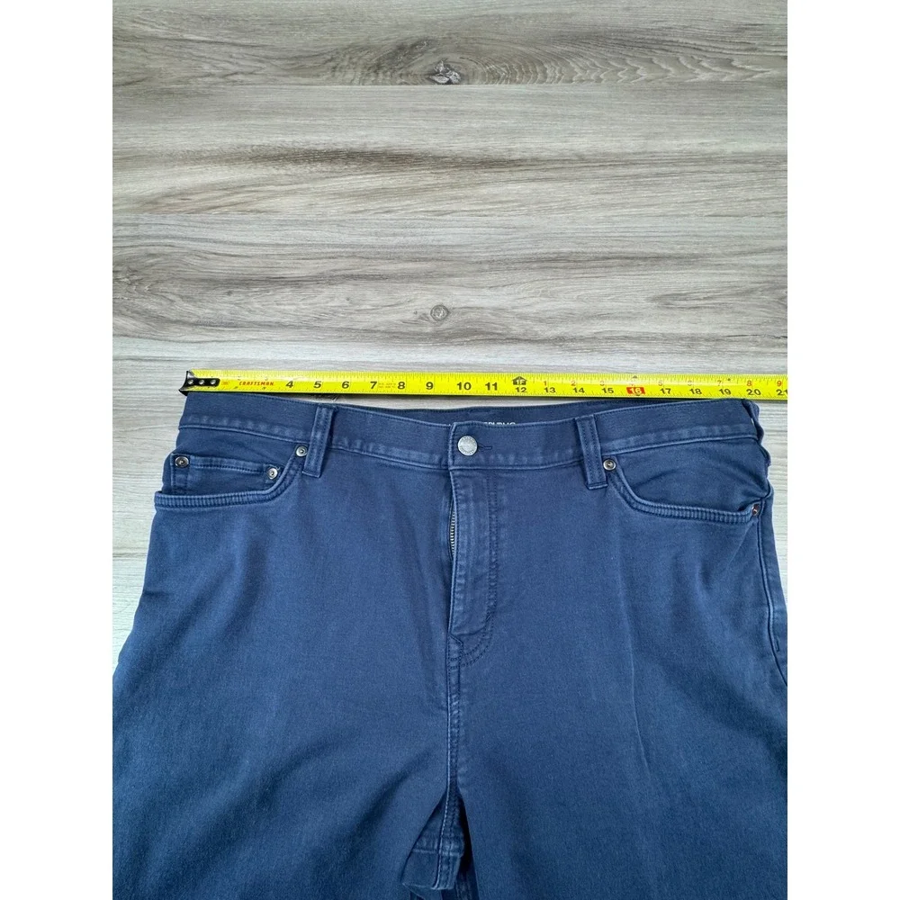 Lot of 2 Banana Republic Traveler Slim Fit Pants‎ Mens 38x34 Navy Khaki Chinos